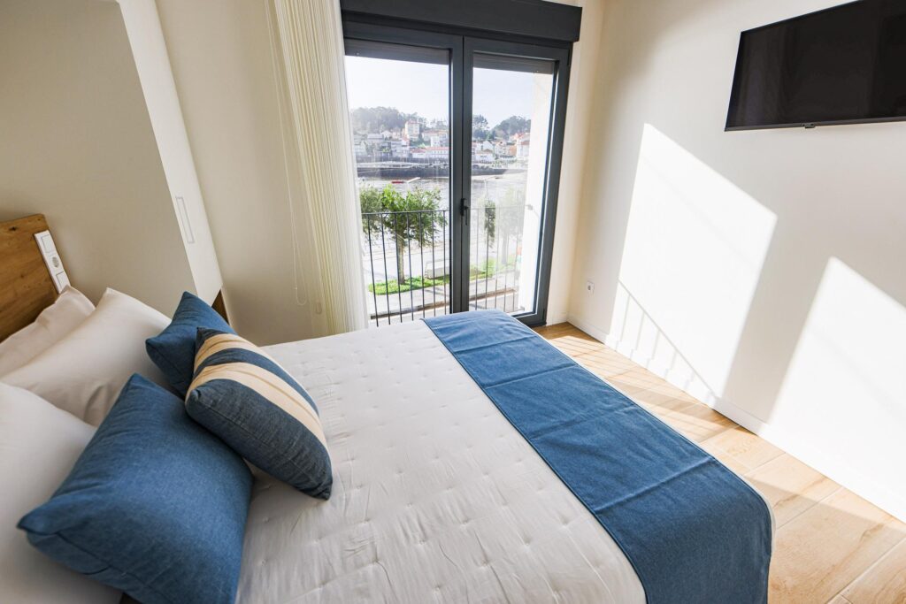 Apartamento Os Boliños con vistas al mar en Camariñas