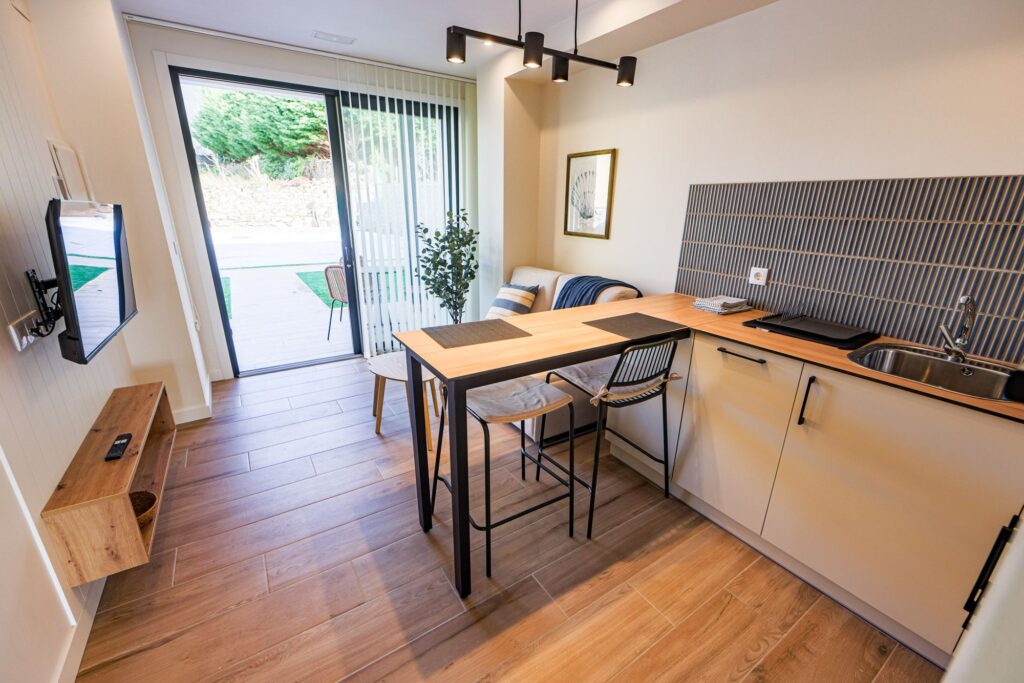 Apartamento Os Boliños con vistas al mar en Camariñas